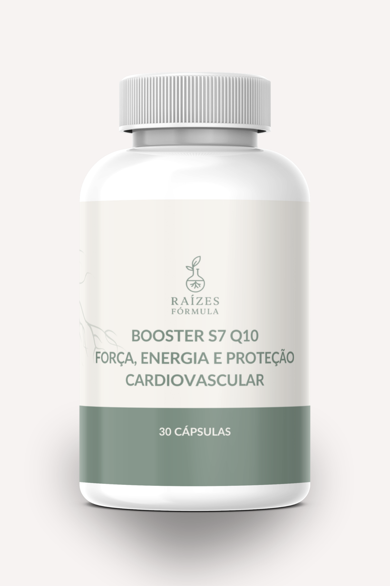 Raízes Fórmulas – Booster S7 Q10 – Força, Energia e Proteção Cardiovascular