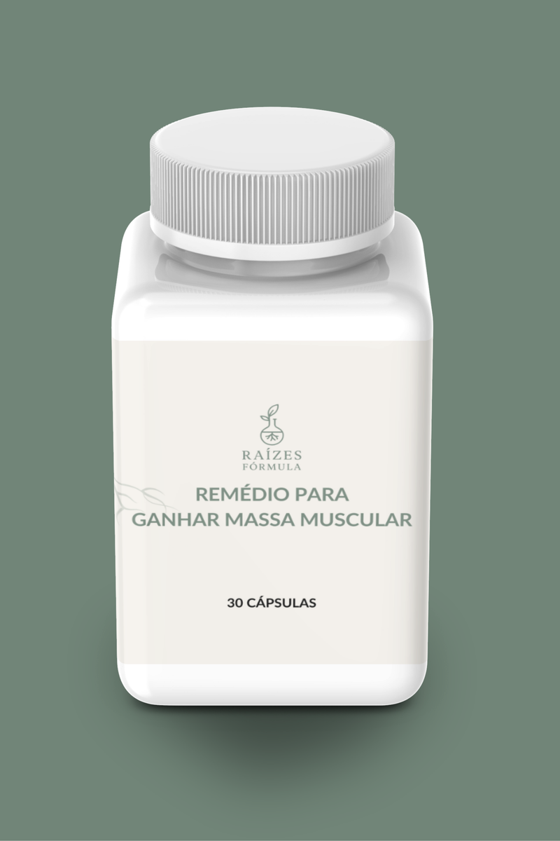Raízes Fórmulas – Tratamento Turbinado Ganho de Massa Muscular – Força, Energia e Recuperação