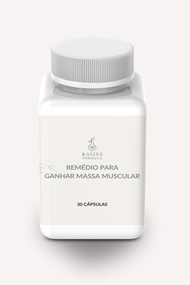 Raízes Fórmulas – Tratamento Turbinado Ganho de Massa Muscular – Força, Energia e Recuperação