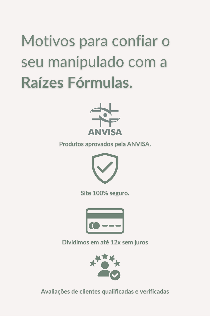 Raizes Formulas - Forma Emagrecedora - Manipulado para emagrecer