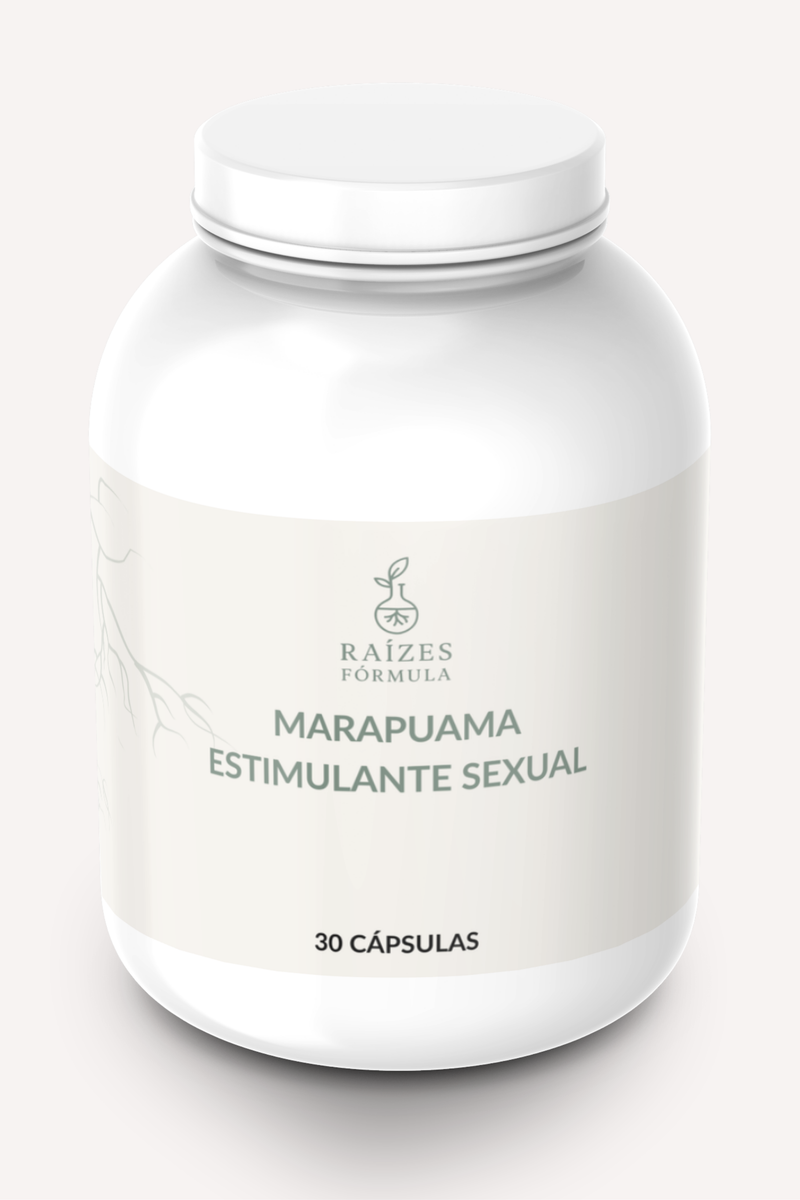 Raízes Fórmulas – Marapuama  – Estimulante Sexual Afrodisíaco Natural e Energia Vital