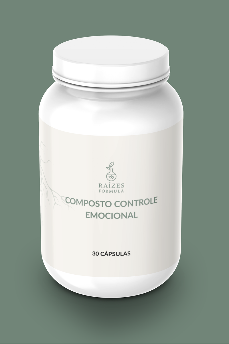 Raízes Fórmulas – Composto Controle Emocional – Equilíbrio, Concentração e Bem-estar