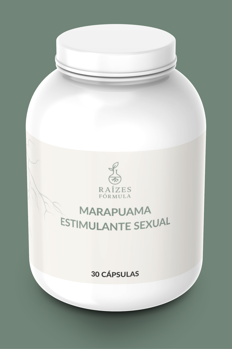 Raízes Fórmulas – Marapuama  – Estimulante Sexual Afrodisíaco Natural e Energia Vital
